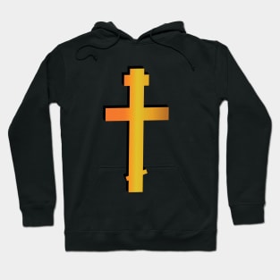 golden cross Hoodie